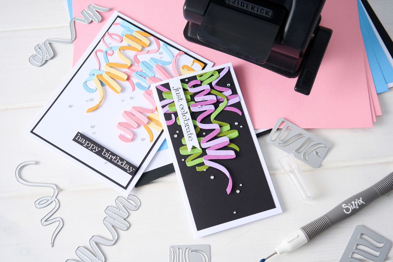 Sizzix Thinlits Die Set Celebration Streamers (6pcs) by Tim Holtz (667209)