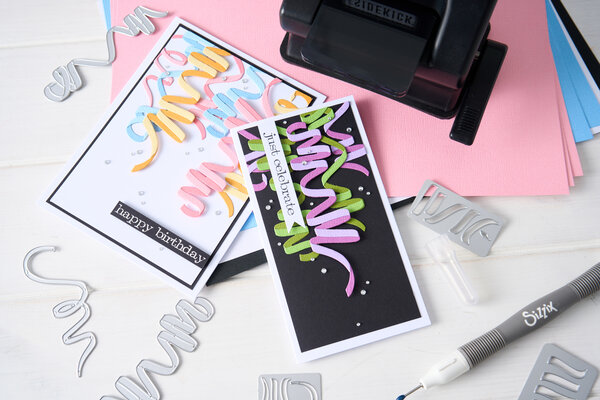 Sizzix Thinlits Die Set Celebration Streamers (6pcs) by Tim Holtz (667209)