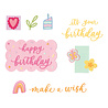 Sizzix Thinlits Die Set Birthday Doodles by Letters (23pcs) by Shells (667130)