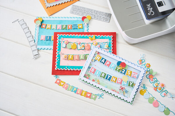 Sizzix Thinlits Die Set All about Banners (20pcs) by 49 & Market (667055)