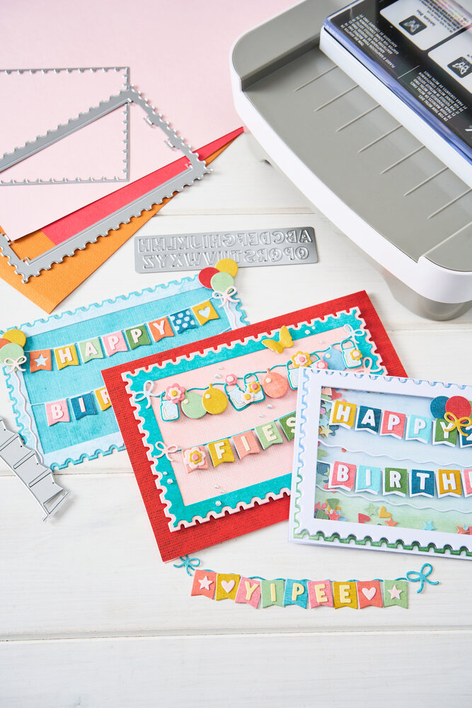 Sizzix Thinlits Die Set All about Banners (20pcs) by 49 & Market (667055)