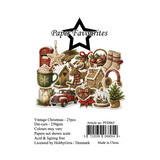 Paper Favourites Die-Cuts A7 Vintage Christmas (25pcs) (PFD065)