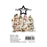 Paper Favourites Die-Cuts A7 Snowman (16pcs) (PFD064)