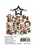 Die-Cuts A7 Christmas Mouse (20pcs) (PFD063)