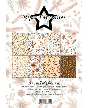 Paper Favourites The Smell of Christmas A5 Paper Pack (PFA232)