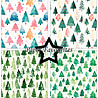 Paper Favourites Christmas Trees A5 Paper Pack (PFA231) Paper Favourites Christmas Trees A5 Paper Pack (PFA231)