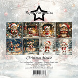 Paper Favourites Christmas Mouse 6x6 Inch Paper Pack (PF590)