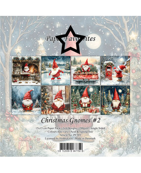 Paper Favourites Christmas Gnomes #2 6x6 Inch Paper Pack (PF589)