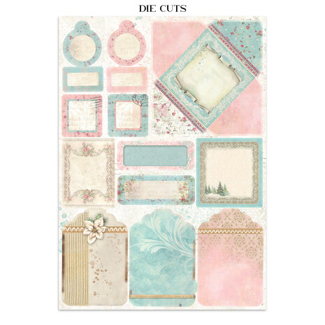 Stamperia Winter Magic Junk Journal Stickers, Backgrounds, Cut-Outs (SBJK25) Stamperia Winter Magic Junk Journal Stickers, Backgrounds, Cut-Outs (SBJK25)