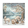 Stamperia White Christmas 12x12 Inch Paper Pack (Single Face) by Cristina Radovan (SBBXLB39)