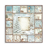 Stamperia White Christmas 12x12 Inch Paper Pack (Single Face) by Cristina Radovan (SBBXLB39)