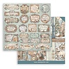 Stamperia White Christmas 12x12 Inch Paper Pack by Cristina Radovan (SBBL190)