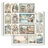 White Christmas 12x12 Inch Paper Sheet Mixed Cards and Tags (10pcs) by Cristina Radovan (SBB1159) White Christmas 12x12 Inch Paper Sheet Mixed Cards and Tags (10pcs) by Cristina Radovan (SBB1159)