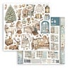 Stamperia White Christmas 8x8 Inch Paper Pack by Cristina Radovan (SBBS146) Stamperia White Christmas 8x8 Inch Paper Pack by Cristina Radovan (SBBS146)