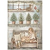 Stamperia White Christmas A4 Rice Paper Little Girl and a Fawn (6pcs) by Cristina Radovan (DFSA41148) Stamperia White Christmas A4 Rice Paper Little Girl and a Fawn (6pcs) by Cristina Radovan (DFSA41148)