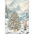 White Christmas A4 Rice Paper Tree by the Lake (6pcs) by Cristina Radovan (DFSA41146) White Christmas A4 Rice Paper Tree by the Lake (6pcs) by Cristina Radovan (DFSA41146)