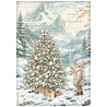Stamperia White Christmas A4 Rice Paper Tree by the Lake (6pcs) by Cristina Radovan (DFSA41146) Stamperia White Christmas A4 Rice Paper Tree by the Lake (6pcs) by Cristina Radovan (DFSA41146)
