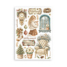 Stamperia White Christmas A5 Washi Pad (8pcs) by Cristina Radovan (SBW36) Stamperia White Christmas A5 Washi Pad (8pcs) by Cristina Radovan (SBW36)