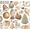 Stamperia White Christmas Die Cuts Assorted by Cristina Radovan (DFLDC141) Stamperia White Christmas Die Cuts Assorted by Cristina Radovan (DFLDC141)