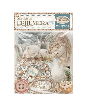 Stamperia White Christmas Ephemera by Cristina Radovan (DFLCT89) Stamperia White Christmas Ephemera by Cristina Radovan (DFLCT89)