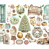 Stamperia White Christmas Ephemera by Cristina Radovan (DFLCT89) Stamperia White Christmas Ephemera by Cristina Radovan (DFLCT89)
