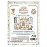 Stamperia White Christmas Ephemera by Cristina Radovan (DFLCT89) Stamperia White Christmas Ephemera by Cristina Radovan (DFLCT89)