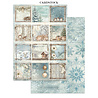 Stamperia White Christmas Junk Journal Stickers, Backgrounds, Cut-Outs by Cristina Radovan (SBJK28) Stamperia White Christmas Junk Journal Stickers, Backgrounds, Cut-Outs by Cristina Radovan (SBJK28)