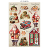 Stamperia Classic Christmas Junk Journal Stickers, Backgrounds, Cut-Outs (SBJK23) Stamperia Classic Christmas Junk Journal Stickers, Backgrounds, Cut-Outs (SBJK23)
