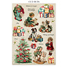 Stamperia Classic Christmas Junk Journal Stickers, Backgrounds, Cut-Outs (SBJK23) Stamperia Classic Christmas Junk Journal Stickers, Backgrounds, Cut-Outs (SBJK23)