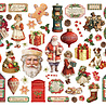 Stamperia Classic Christmas Die Cuts Assorted (DFLDC137) Stamperia Classic Christmas Die Cuts Assorted (DFLDC137)