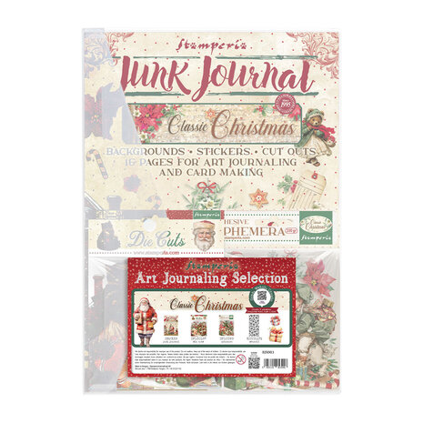Stamperia Classic Christmas Art Journaling Selection by Vicky Papaioannou (BJS003) Stamperia Classic Christmas Art Journaling Selection by Vicky Papaioannou (BJS003)