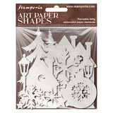 Stamperia Art Paper Shapes Laser Cut Christmas (SBCU002)