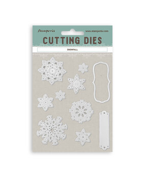 Stamperia A6 Cutting Dies Christmas Snowfall (SFT27)