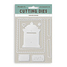 Stamperia A6 Cutting Dies Christmas Message (SFT26)