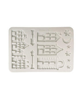 Stamperia A5 Silicon Mould Christmas Village (KACMA616)