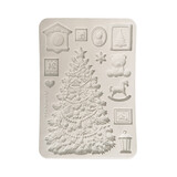 Stamperia A5 Silicon Mould Christmas Tree (KACMA621)