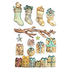 Stamperia A5 Silicon Mould Christmas Socks and Presents (KACMA620)