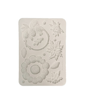Stamperia A5 Silicon Mould Christmas Garlands (KACMA618)