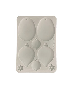 Stamperia A5 Silicon Mould Christmas Balls (KACMA613)