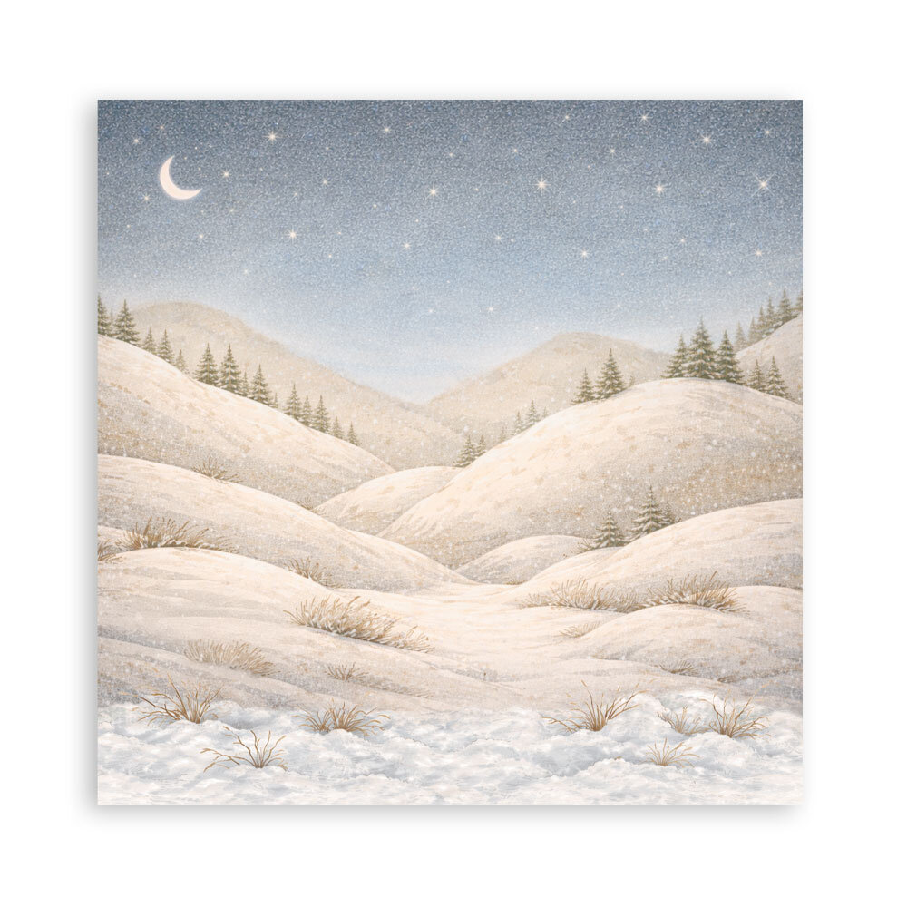 Stamperia Silent Night 12x12 Inch Paper Pack (Single Face) (SBBXLB40) Stamperia Silent Night 12x12 Inch Paper Pack (Single Face) (SBBXLB40)
