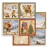 Stamperia Silent Night 12x12 Inch Paper Sheet 4 Cards (10pcs) (SBB1168) Stamperia Silent Night 12x12 Inch Paper Sheet 4 Cards (10pcs) (SBB1168)