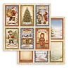 Stamperia Silent Night 12x12 Inch Paper Sheet 6 Cards (10pcs) (SBB1166) Stamperia Silent Night 12x12 Inch Paper Sheet 6 Cards (10pcs) (SBB1166)