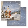 Stamperia Silent Night 12x12 Inch Paper Sheet Street Lamp (10pcs) (SBB1169) Stamperia Silent Night 12x12 Inch Paper Sheet Street Lamp (10pcs) (SBB1169)