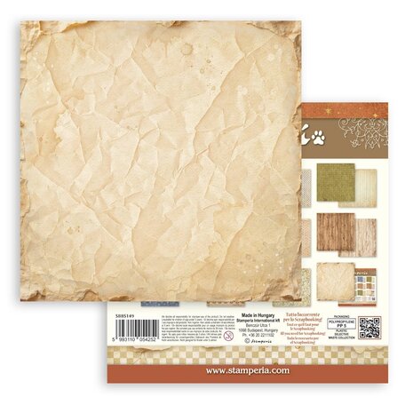 Stamperia Silent Night 8x8 Inch Paper Pack Maxi Background Selection (SBBS149) Stamperia Silent Night 8x8 Inch Paper Pack Maxi Background Selection (SBBS149)