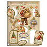 Stamperia Silent Night A5 Colored Wooden Shapes (KLSP205) Stamperia Silent Night A5 Colored Wooden Shapes (KLSP205)