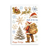 Stamperia Silent Night A5 Washi Pad (8pcs) (SBW35) Stamperia Silent Night A5 Washi Pad (8pcs) (SBW35)