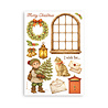 Stamperia Silent Night A5 Washi Pad (8pcs) (SBW35) Stamperia Silent Night A5 Washi Pad (8pcs) (SBW35)