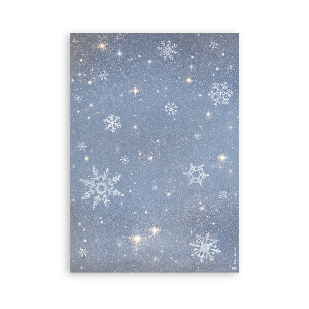 Stamperia Silent Night A5 Washi Pad (8pcs) (SBW35) Stamperia Silent Night A5 Washi Pad (8pcs) (SBW35)