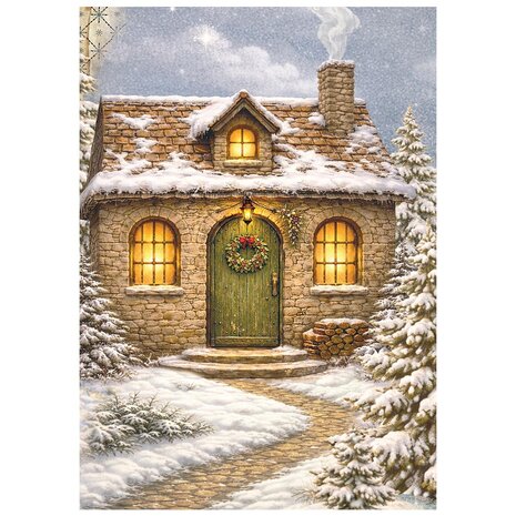 Stamperia Silent Night A6 Mini Rice Paper Selection (8pcs) (DFSA6X09) Stamperia Silent Night A6 Mini Rice Paper Selection (8pcs) (DFSA6X09)