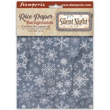 Stamperia Silent Night A6 Rice Paper Backgrounds Selection (8pcs) (DFSAK6058)